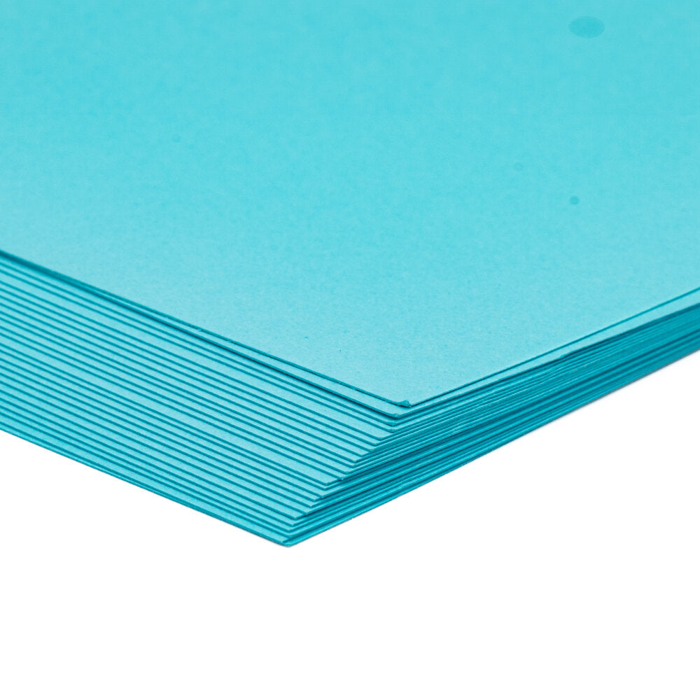 Cardstock Plain Turquoise A4 Pack of 25