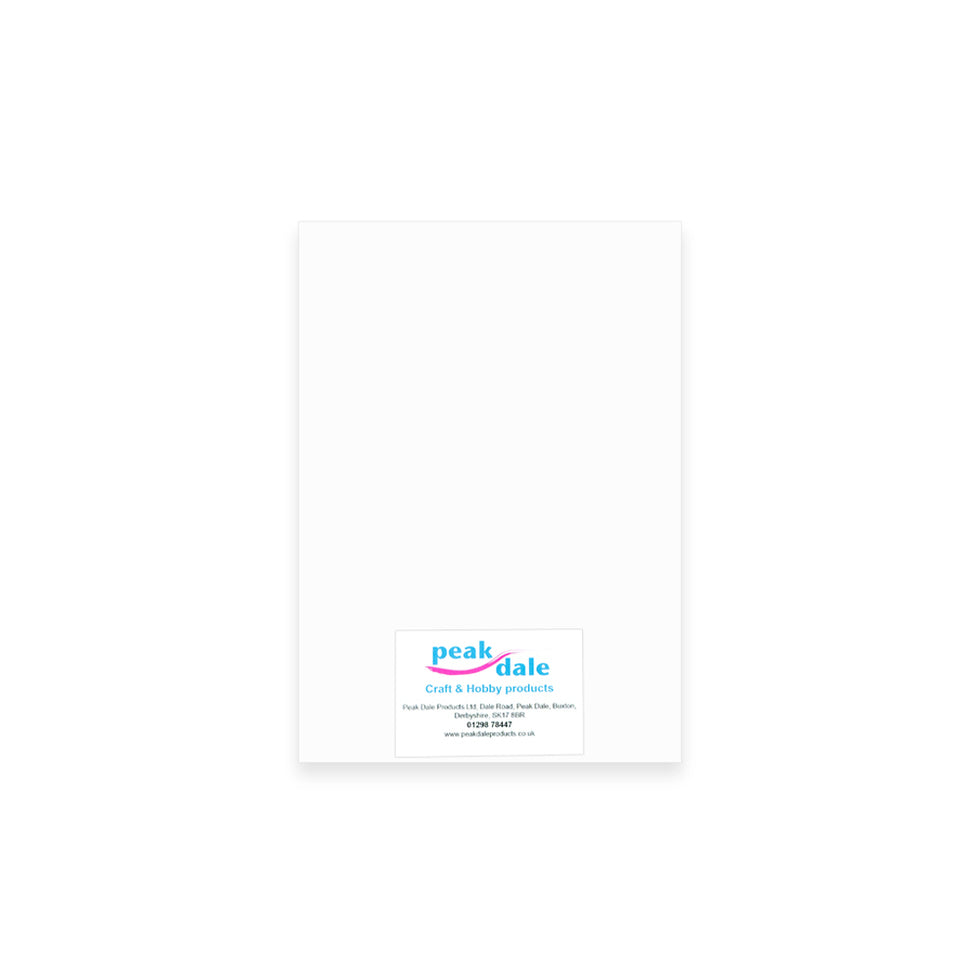 Cardstock A4 White Pack of 25 (250gsm)