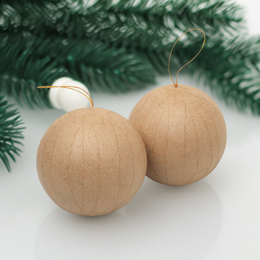 Decopatch Baubles with String Pack of 6