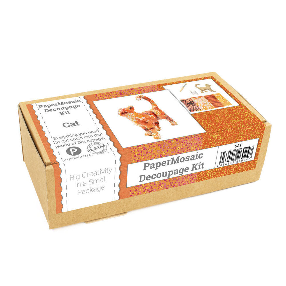 Decoupage Kit CAT