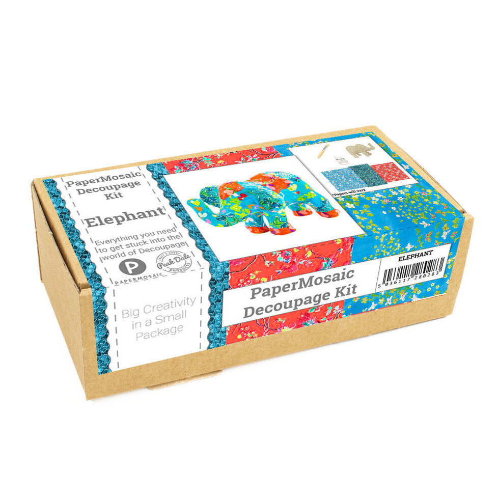 Decoupage Kit ELEPHANT