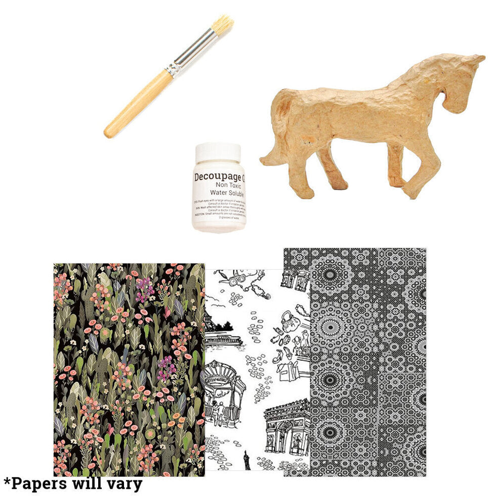 Decoupage Kit HORSE