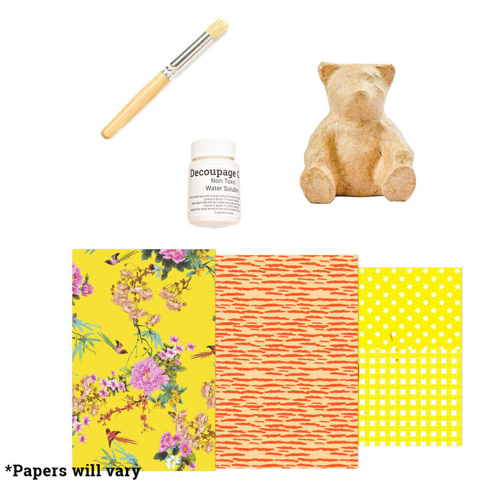 Decoupage Kit TEDDY
