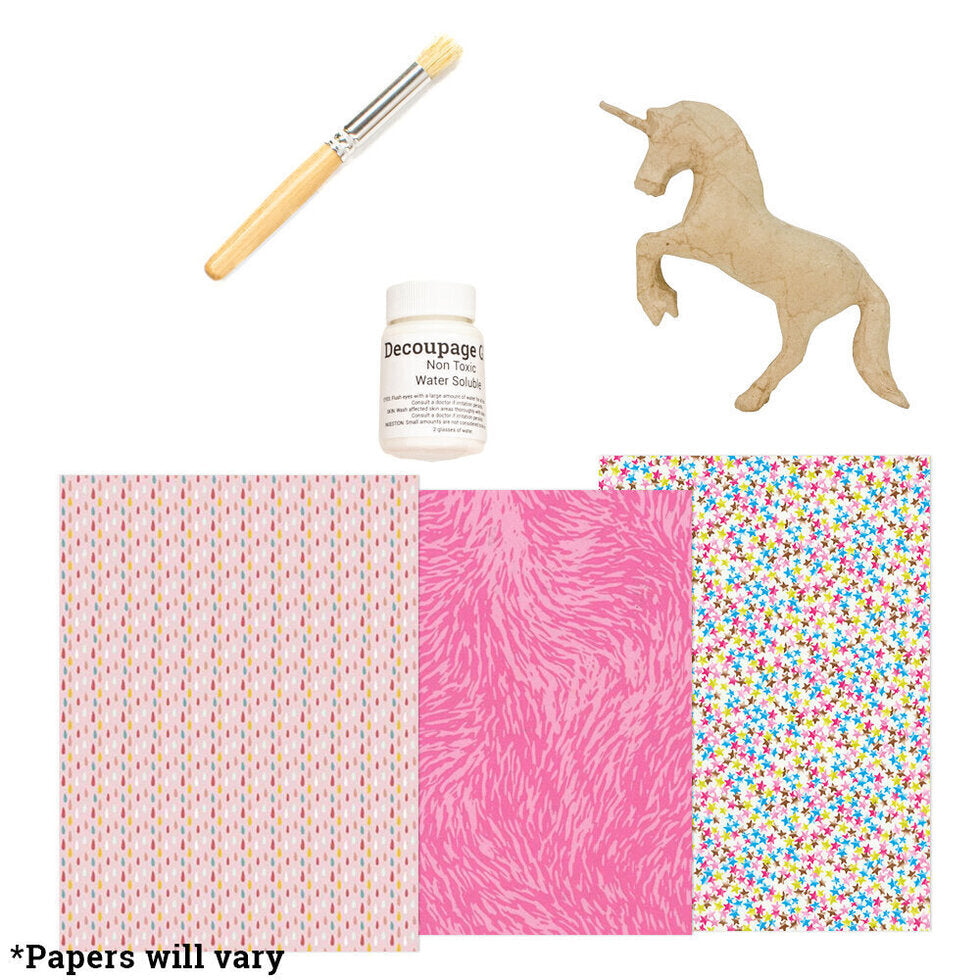 Decoupage Kit UNICORN