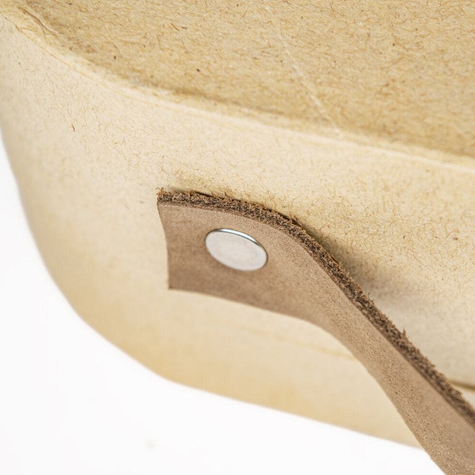 Suitcase Set of 2 Brown Handles