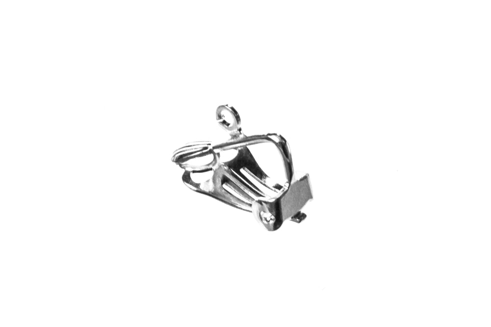 Ear Clips for drops Silver Plated 12 Pairs
