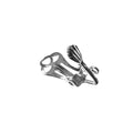 Ear Clips for drops Silver Plated 12 Pairs