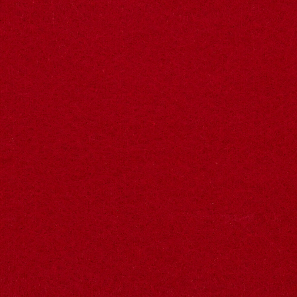 Craft Felt 3mm Thick Sheet Red 42 x 60cm
