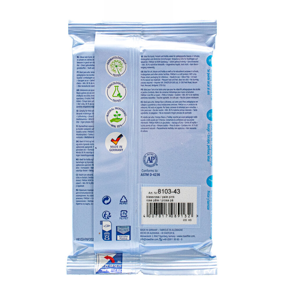 Fimo Air Drying Clay Pale Pink 250g 8103-43
