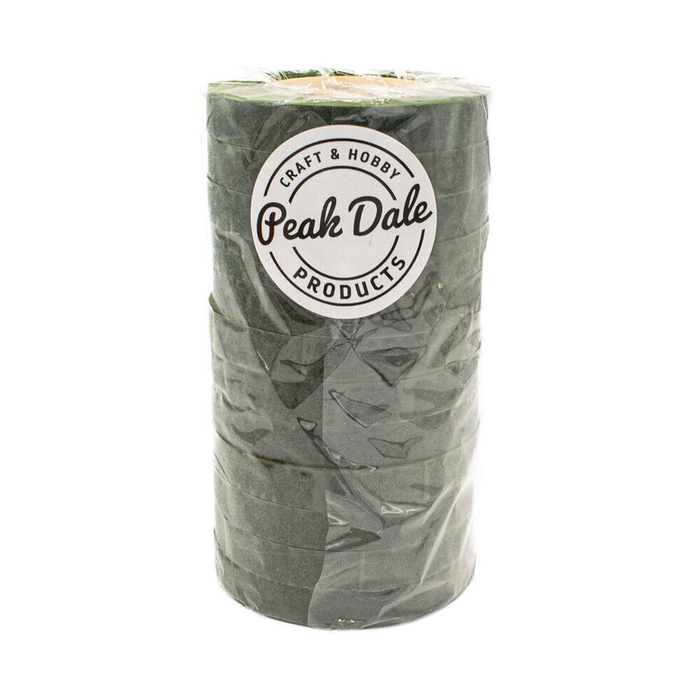 Tape Floral Green Bulk Pack of 12