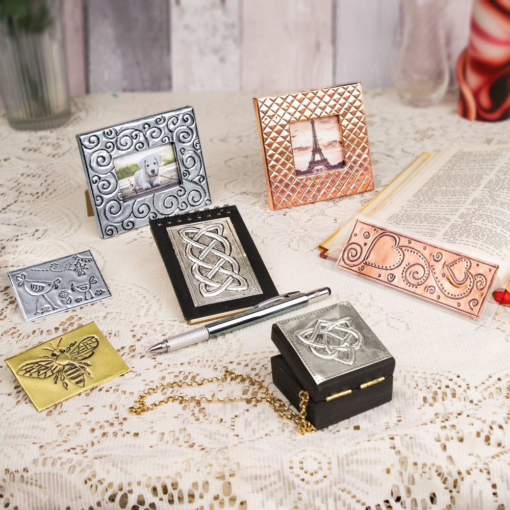 Metal Embossing Kit - Beginners Kit 7 Projects
