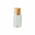 Glass Bottle with Cork 11 x 22mm high Pack of 5