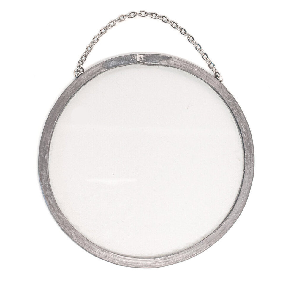 Glass Circle 100mm LEADED