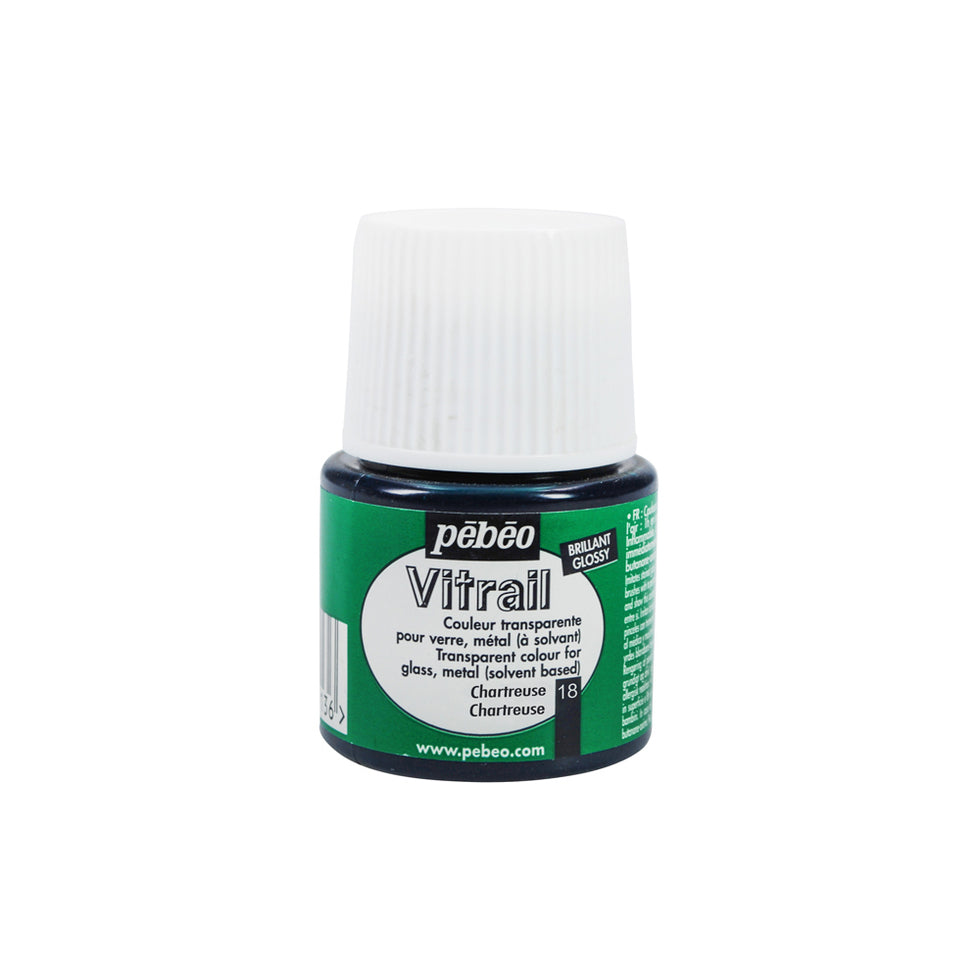 Glass Paint Vitrail CHARTREUSE 45ml