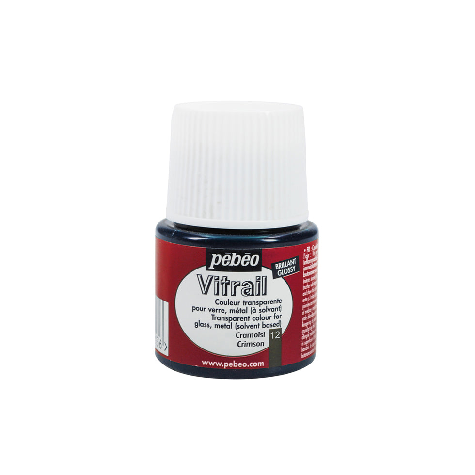 Glass Paint Vitrail CRIMSON 45ml