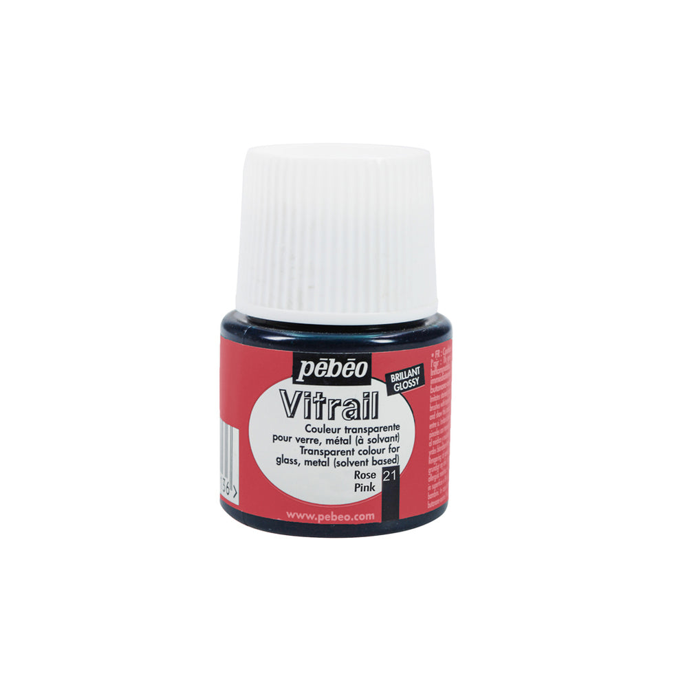 Glass Paint Vitrail PINK 45ml