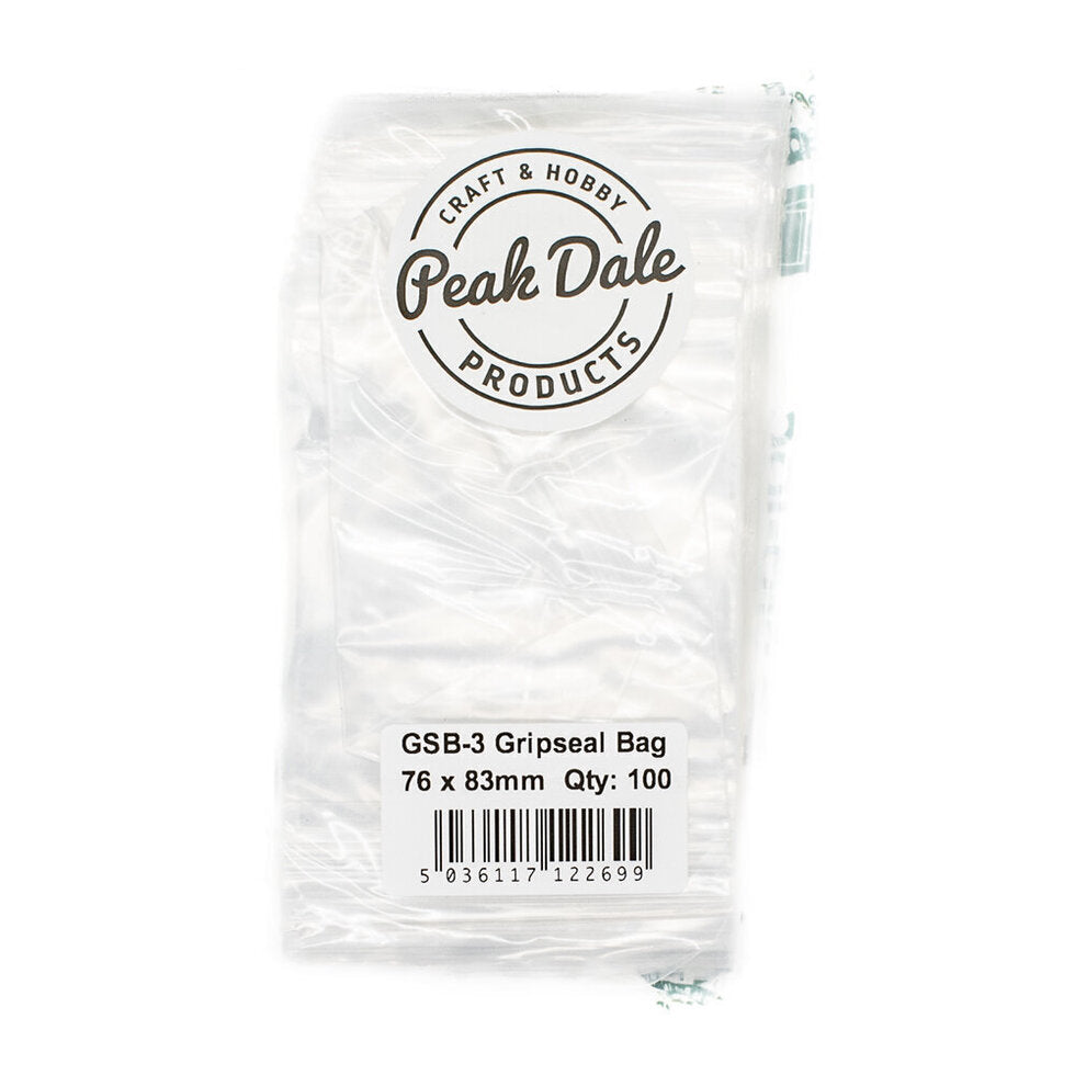 GSB-3 Gripseal Bag 76 x 83mm Pack of 100