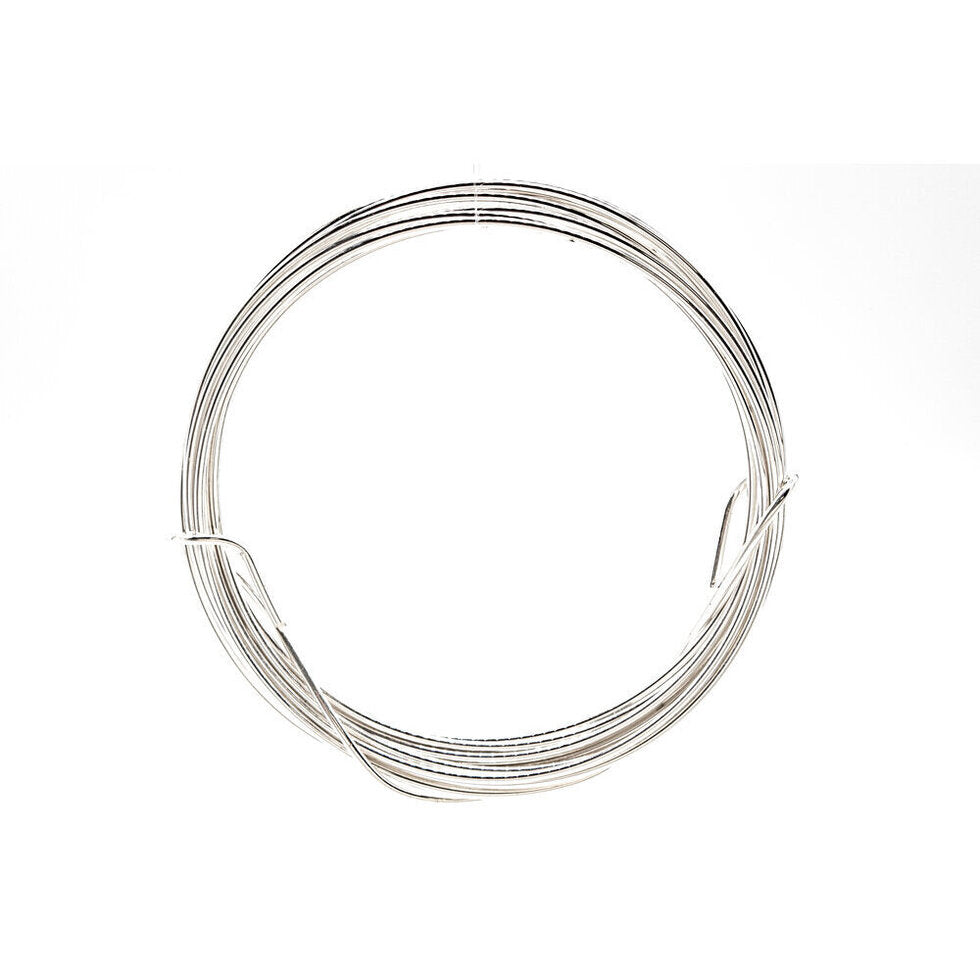 Jewellery Wire Silver Plated 1.2mm - 3 mt