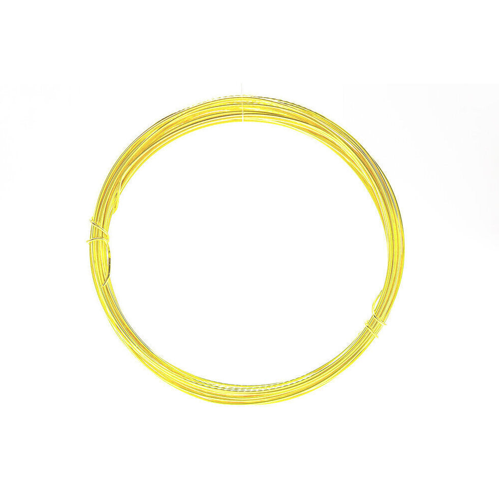 Jewellery Wire Brass 0.6mm - 10mt