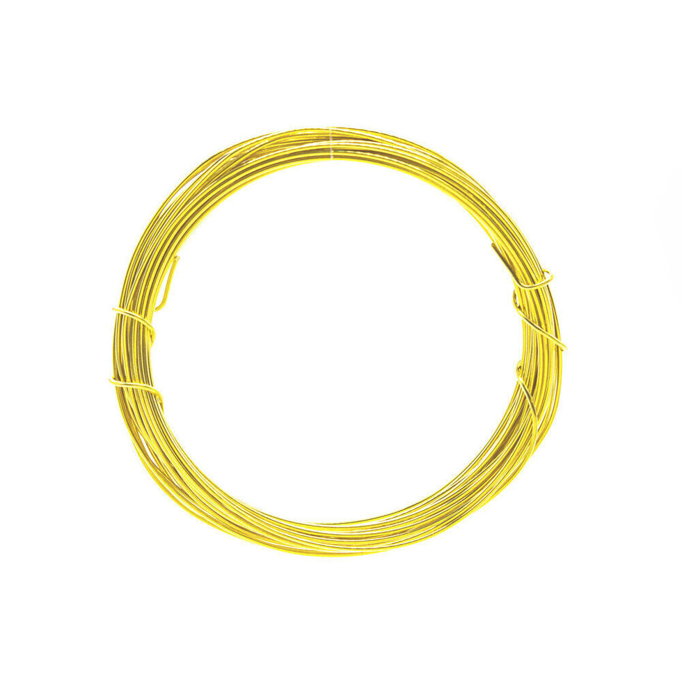 Jewellery Wire Brass 0.8mm - 6mt