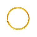 Jewellery Wire Gold Plated 0.6mm - 5 mt