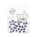 Joggle Eyes 10mm Glue On 25 Pairs