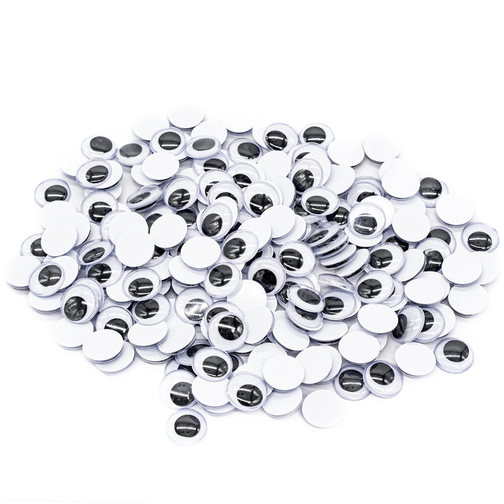 Joggle Eyes 15mm Glue On 100 pair