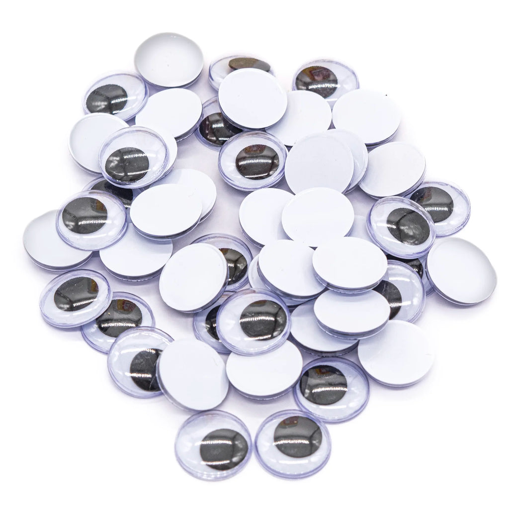 Joggle Eyes 15mm Glue On 25 Pairs