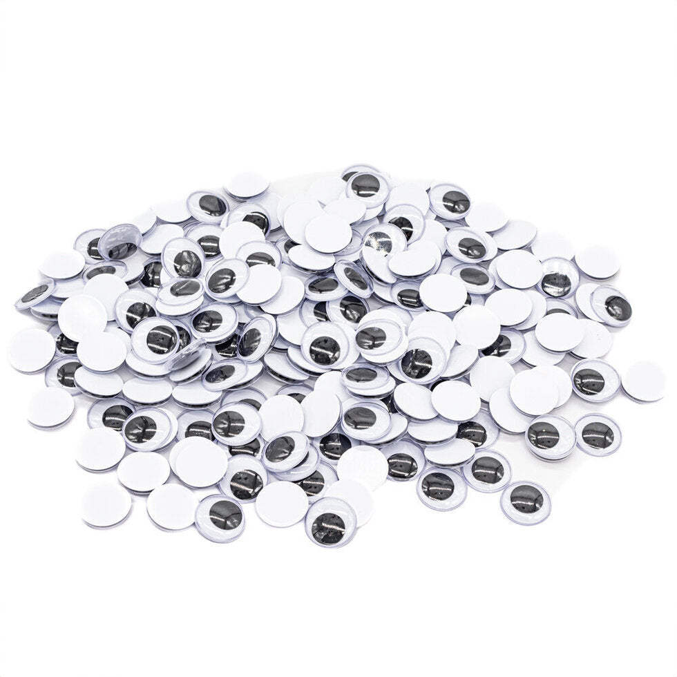 Joggle Eyes 18mm Glue On 100 pair