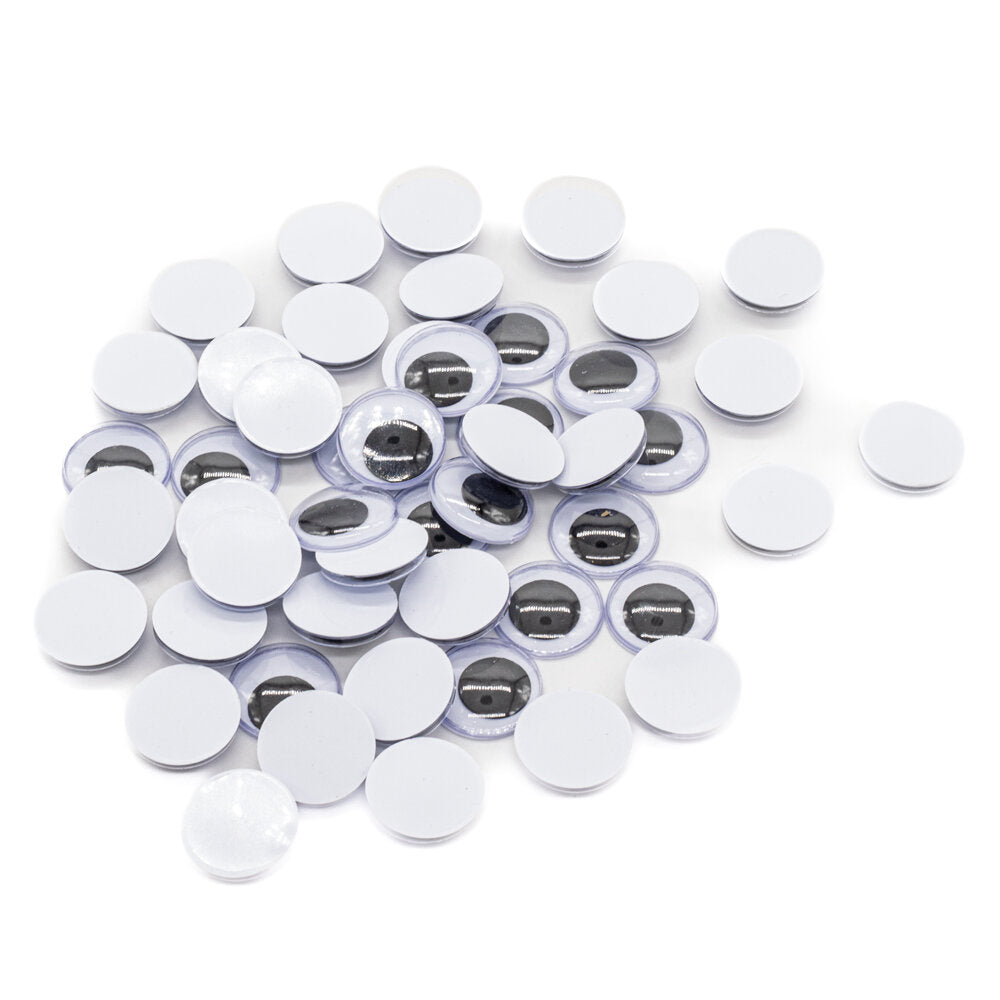 Joggle Eyes 18mm Glue On 25 Pairs