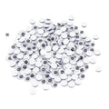 Joggle Eyes 7mm Glue On 100 pair