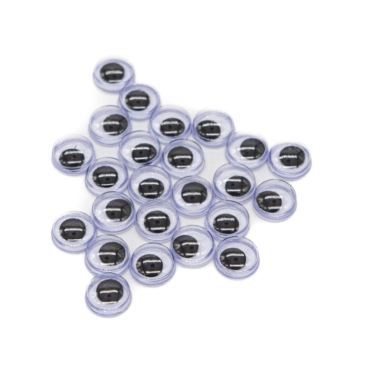 Joggle Eyes 7mm Glue On 25 Pairs