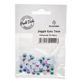 Joggle Eyes Coloured 7mm 25 pair