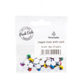 Joggle Eyes with Lash 8mm 25 Pairs