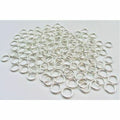 Jump Rings 9mm Silver Plated Pack of 144