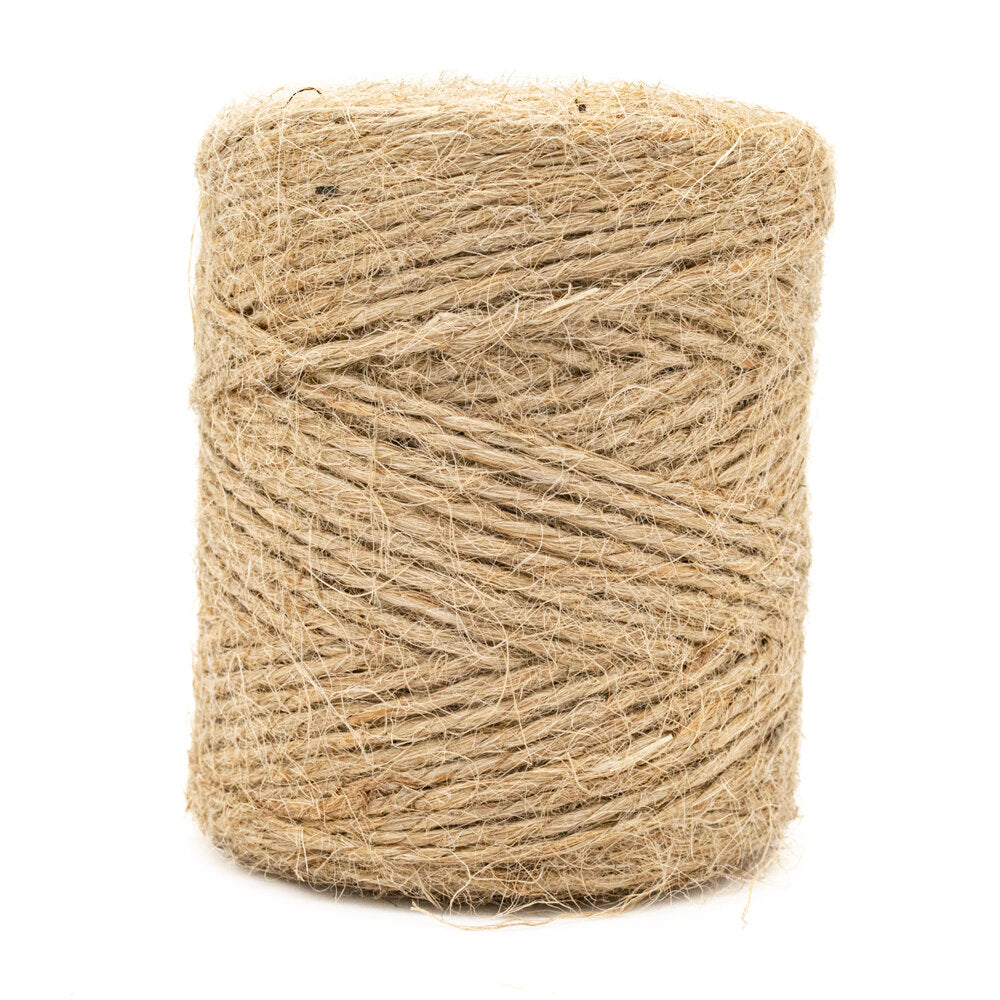 Jute Twine Natural Thin 3ply 75mt