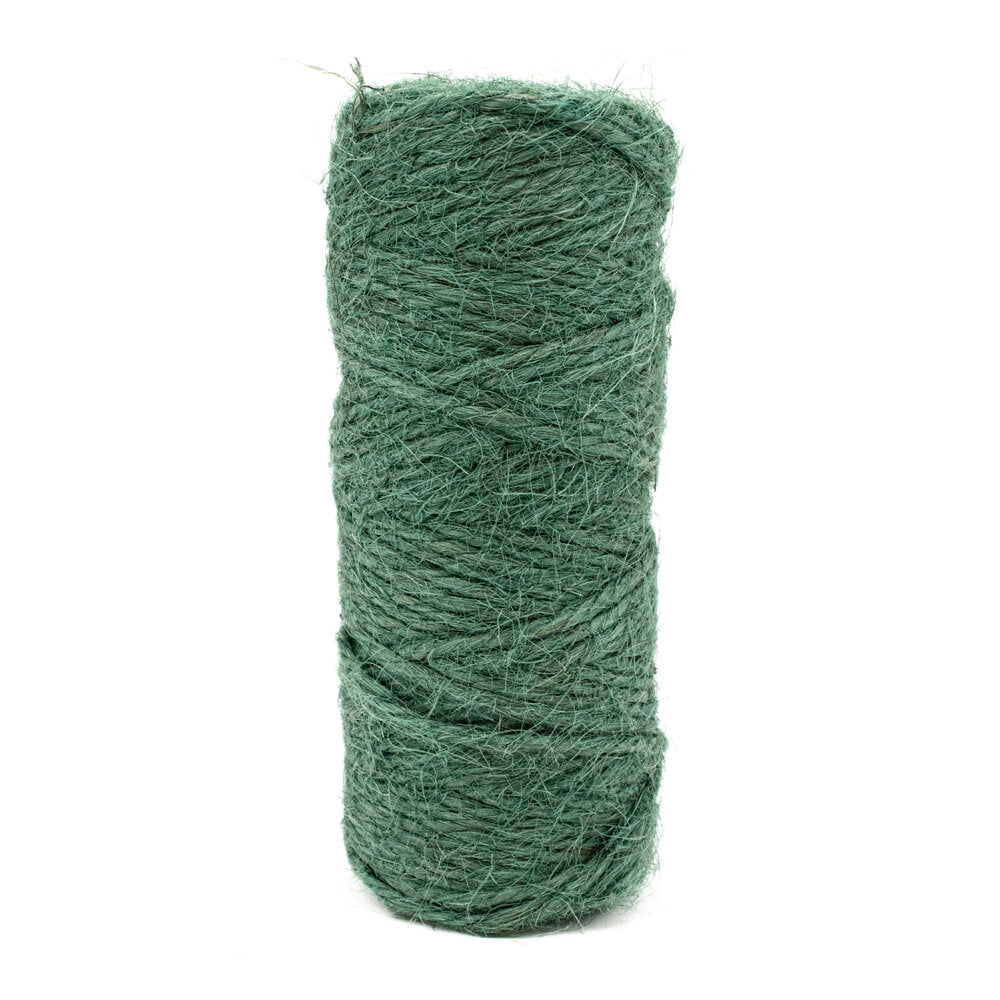 Jute Twine Green Thin 4ply 75mt