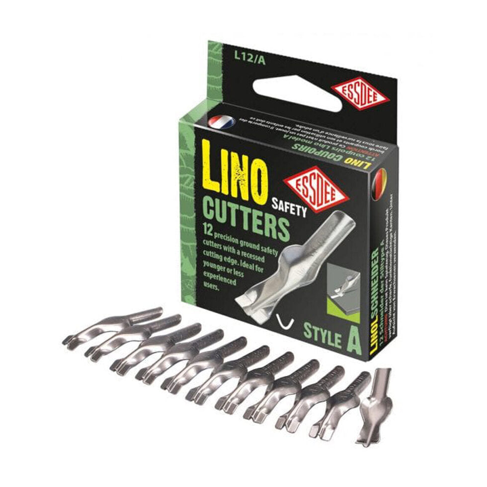 Lino SAFETY BLADE Cutter A Pack of 12