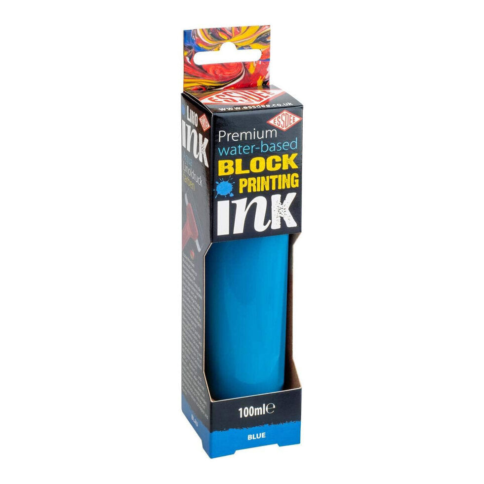Lino Printing Premium Ink Blue 100ml