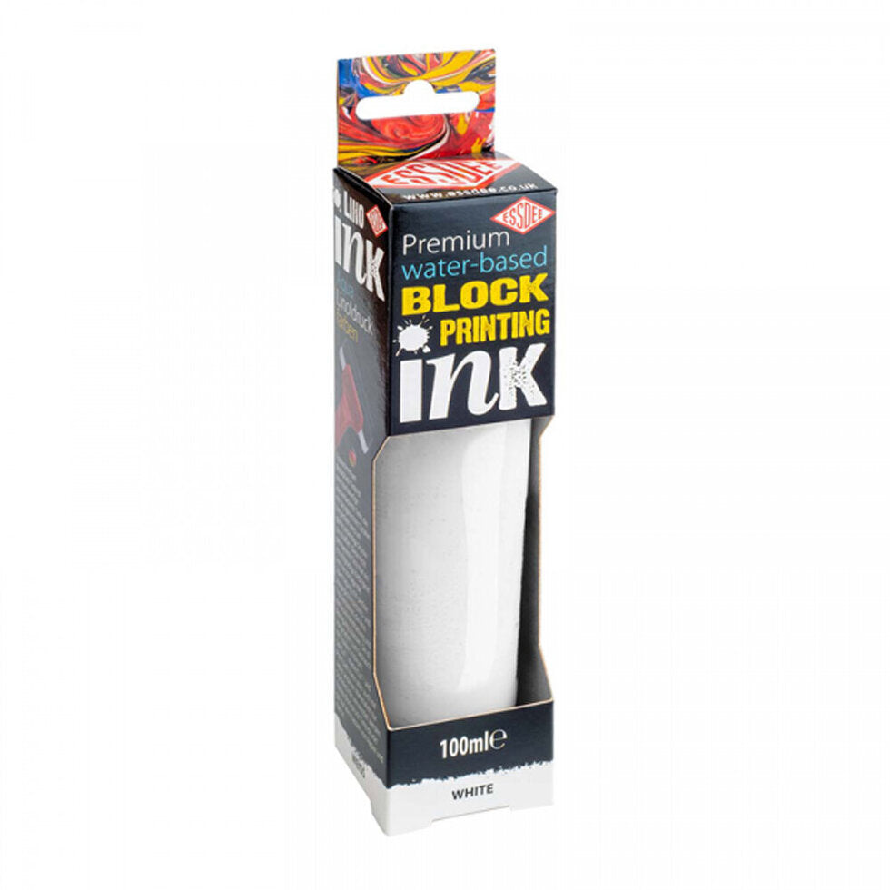 Lino Printing Premium Ink White 100ml