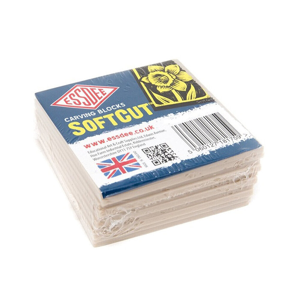 Lino Softcut Block BULK 10 PACK - 100x100mm