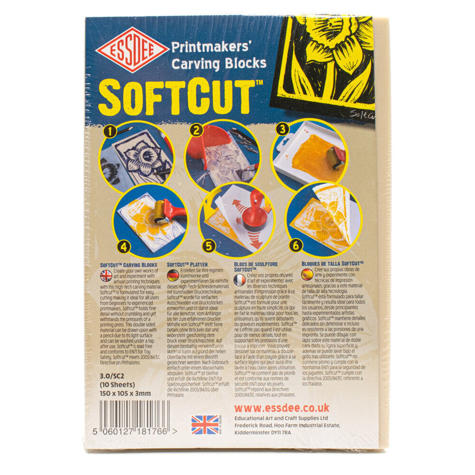 Lino Softcut Block BULK 10 PACK - 150x105mm