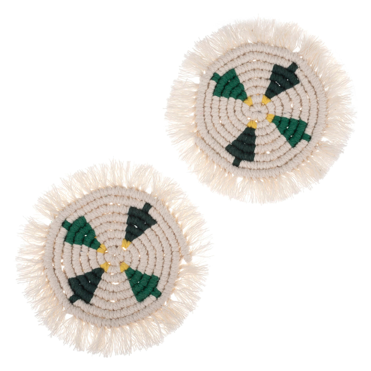 Macrame Kit Two Coasters