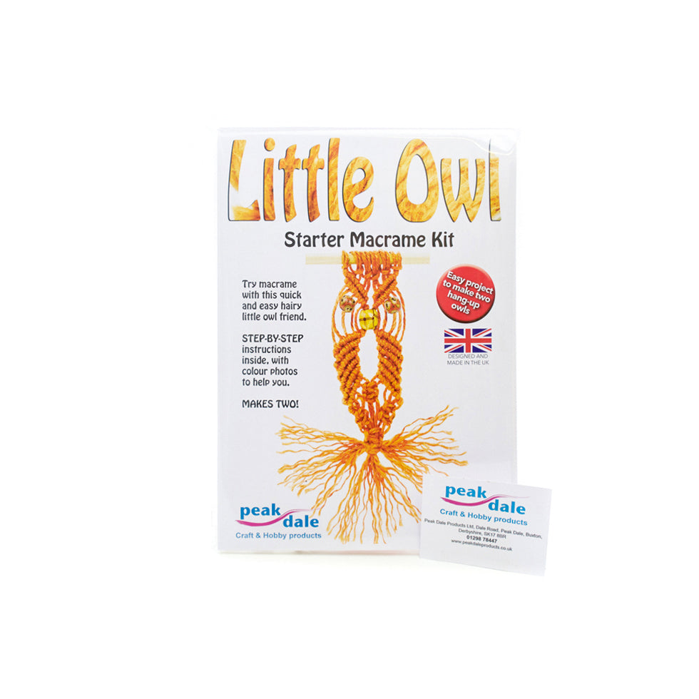 Macrame Kit Owl makes 2
