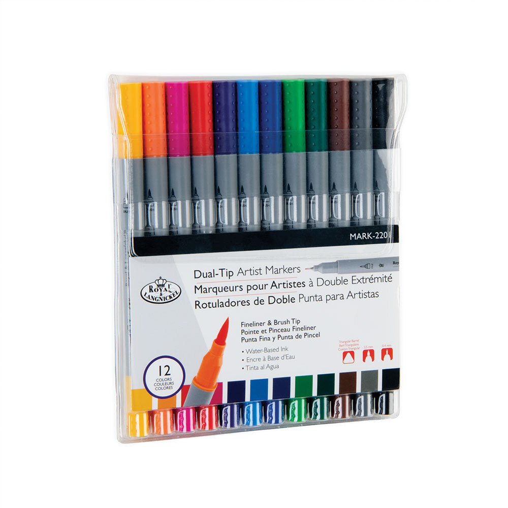 Double ended marker 12 pack
