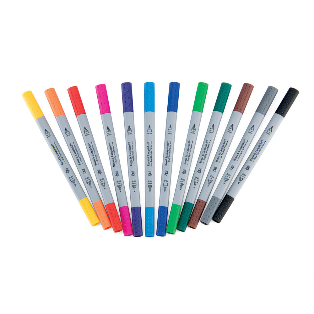 Double ended marker 12 pack