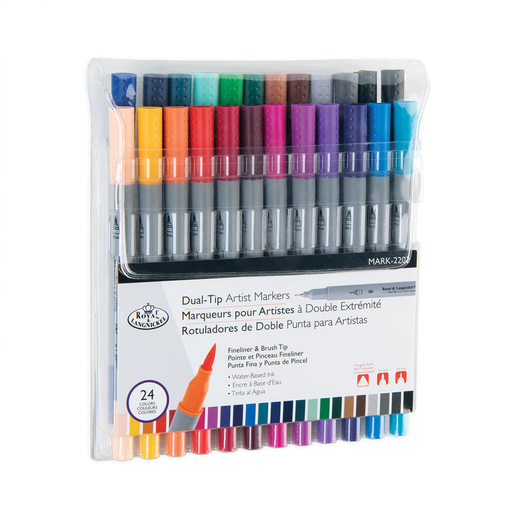 Double ended marker 24 pack
