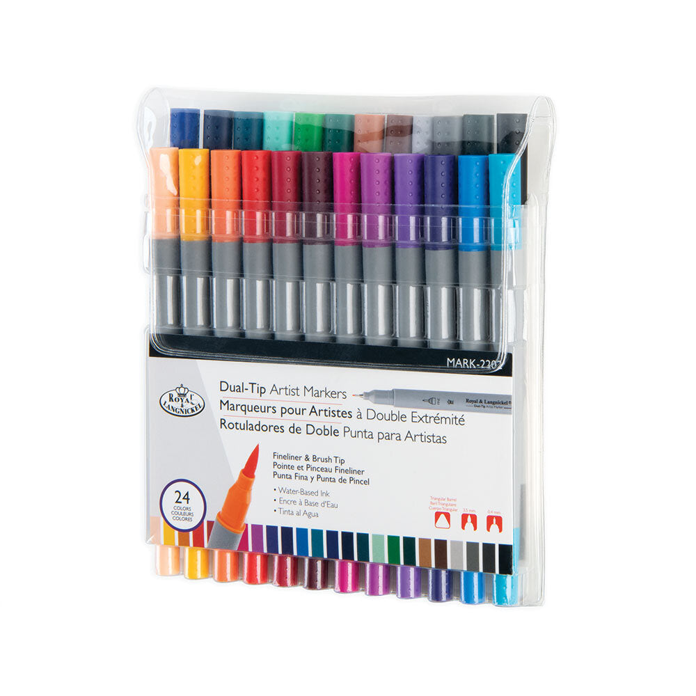 Double ended marker 24 pack