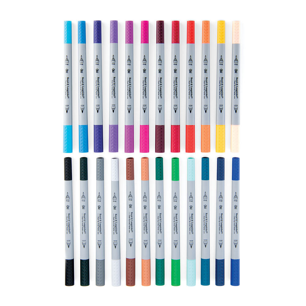 Double ended marker 24 pack