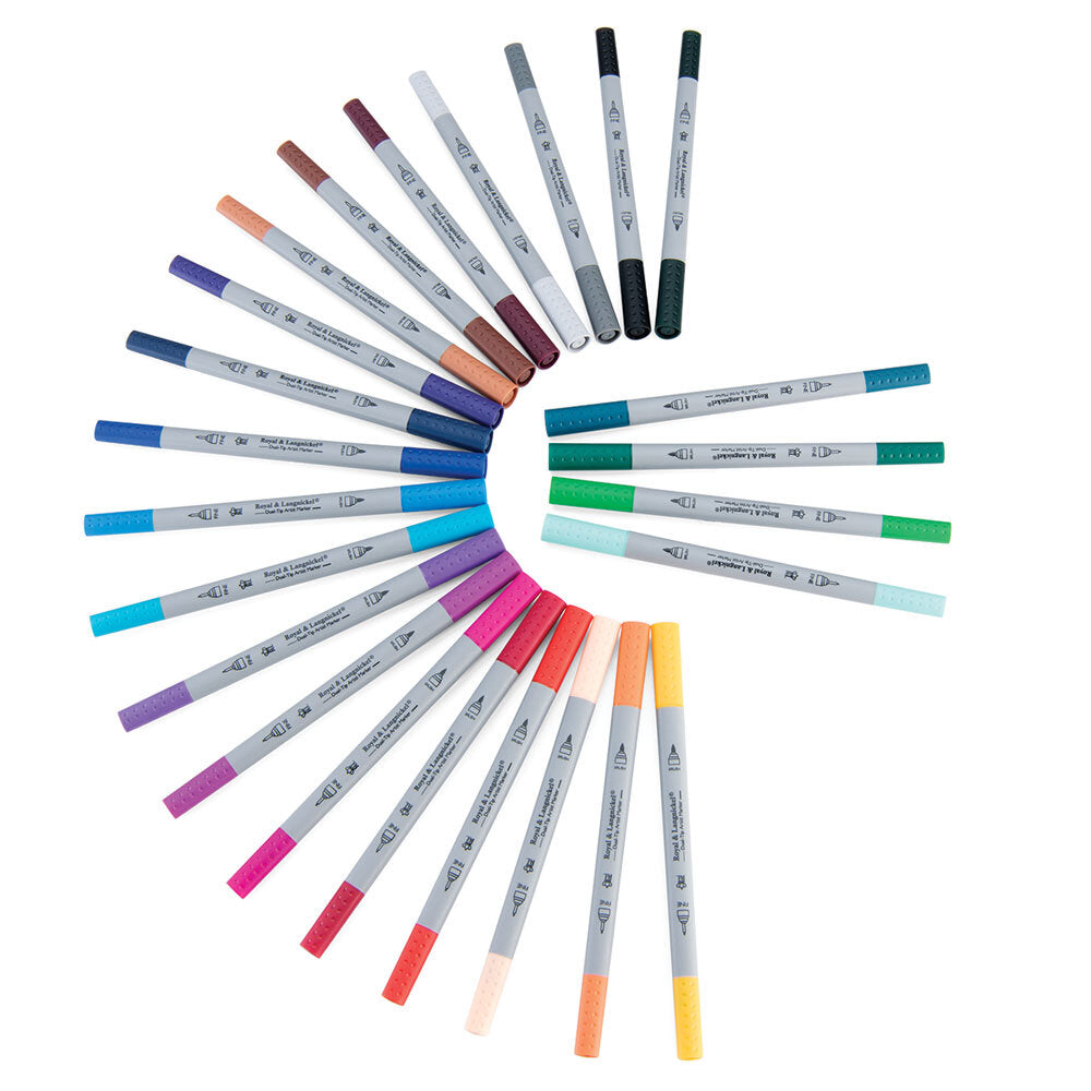 Double ended marker 24 pack